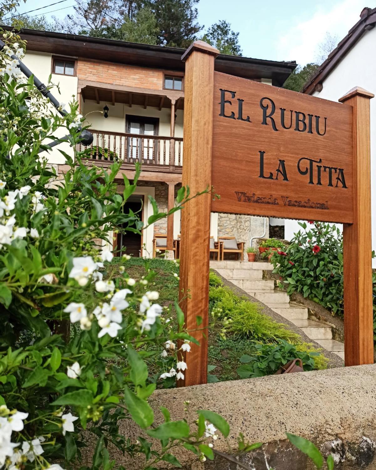El Rubiu La Tita Villa Llano-Con Exterior photo